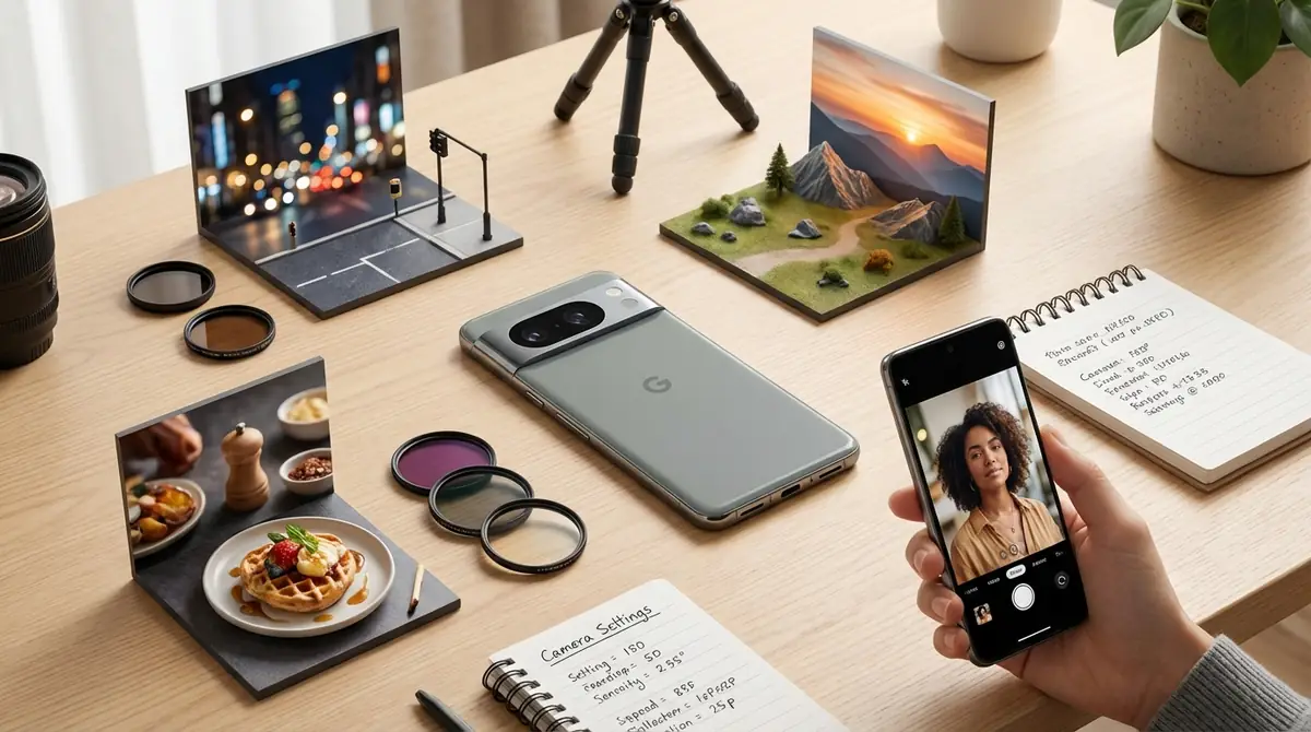 【シーン別】Pixel 8カメラできれいに撮るコツと設定