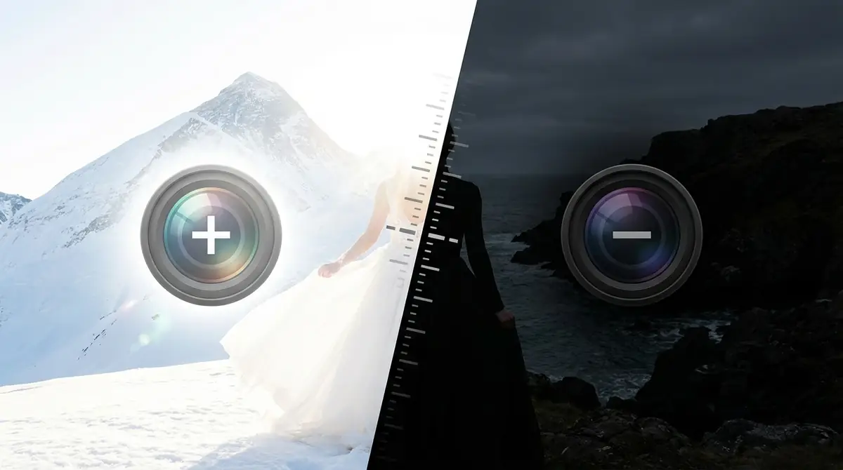 露出補正の基本ルール「白は+、黒は-」を覚えよう