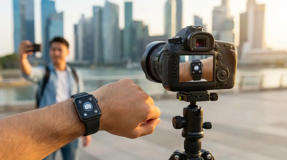 スマートウォッチで使えるカメラ操作テクニック5選