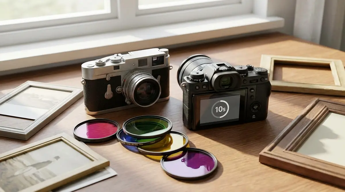 便利機能の使い方｜フレーム・フィルター・セルフタイマー