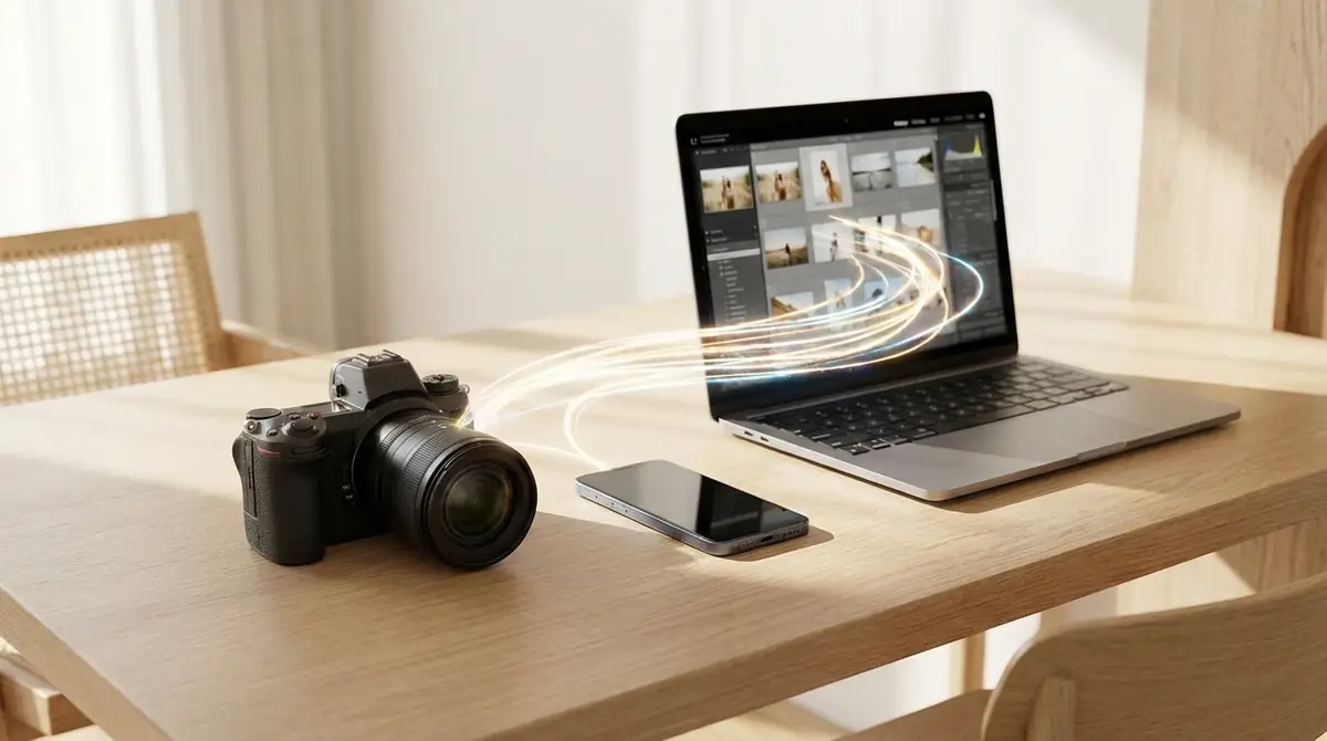 撮った写真をスマホ・パソコンに転送する方法