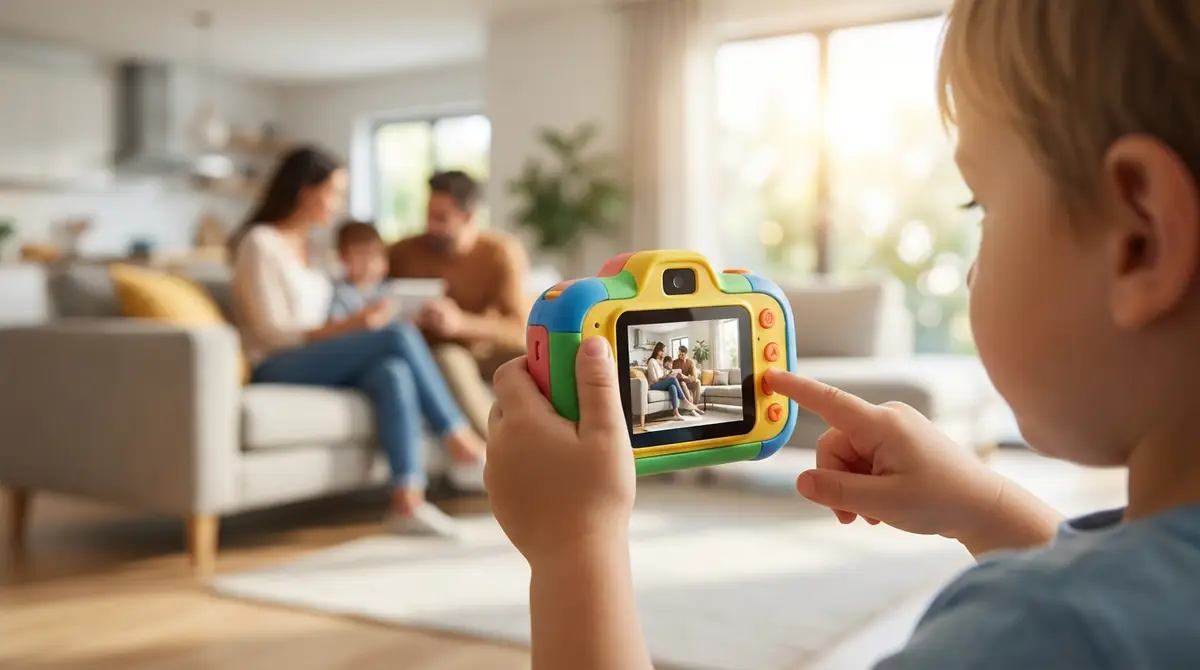 キッズカメラの基本操作|撮影から再生までの使い方