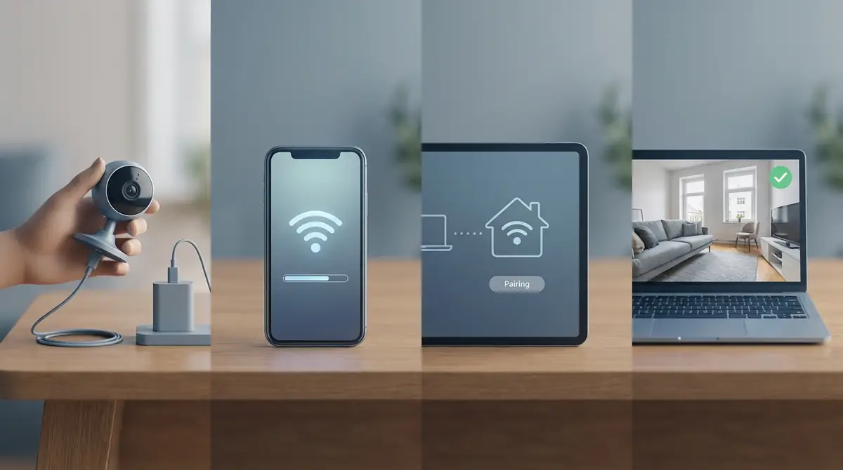 【図解】見守りカメラの初期設定手順を4ステップで解説