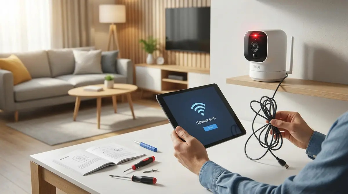 【トラブル解決】見守りカメラが使えないときの対処法