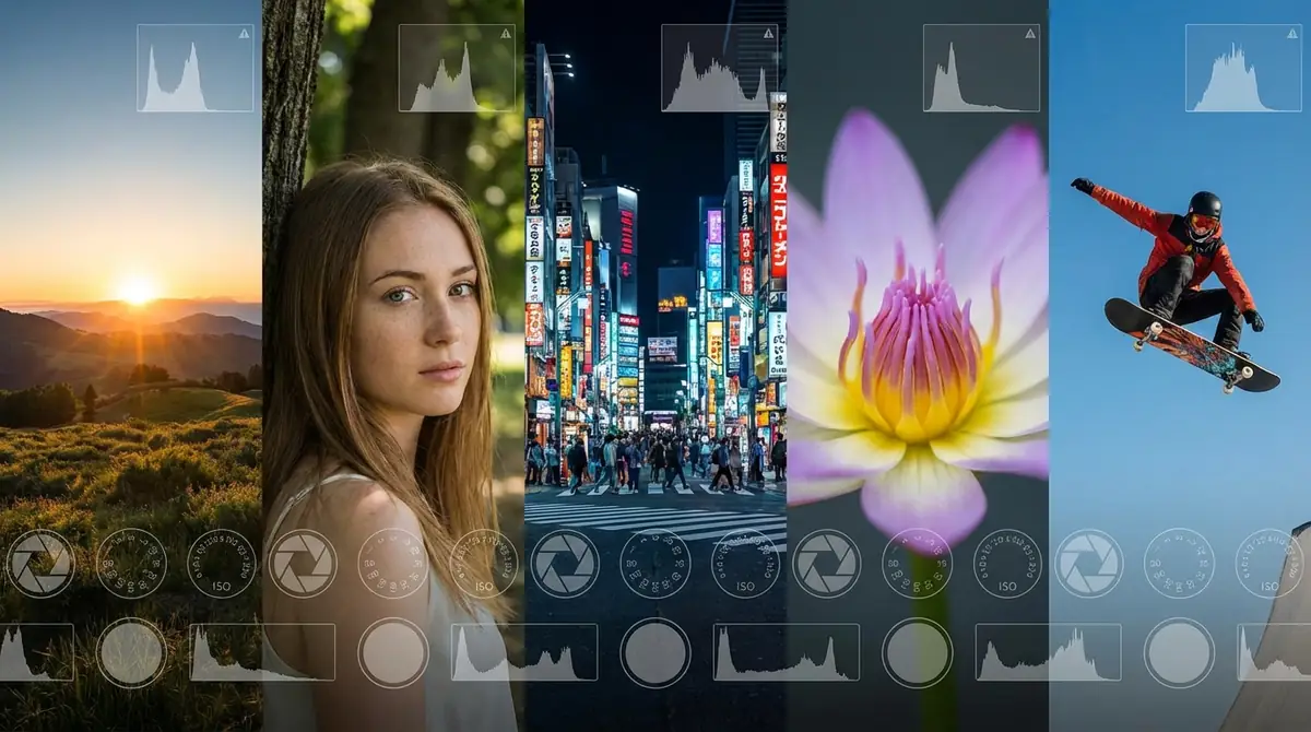 シーン別おすすめ撮影設定ガイド