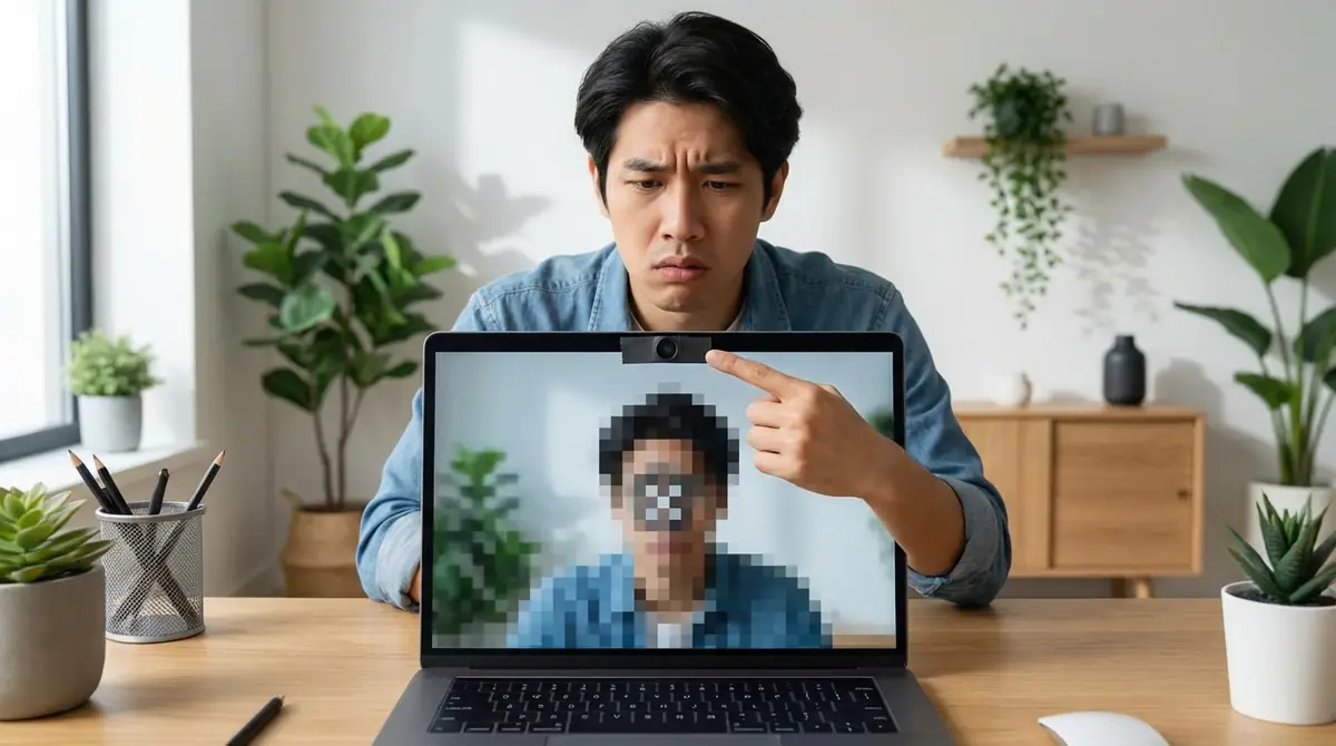 パソコンのカメラが映らないときの対処法