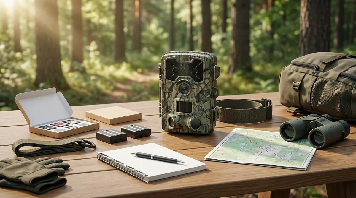 トレイルカメラを使う前に準備するもの【チェックリスト付き】