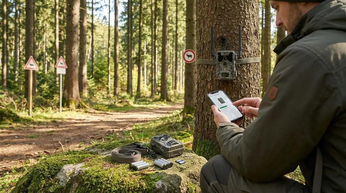 トレイルカメラの初期設定手順【5ステップで完了】