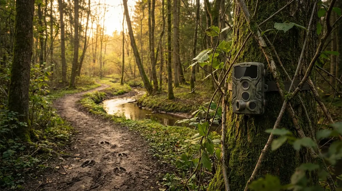 トレイルカメラの設置場所の選び方【撮影成功率を上げる3つのポイント】