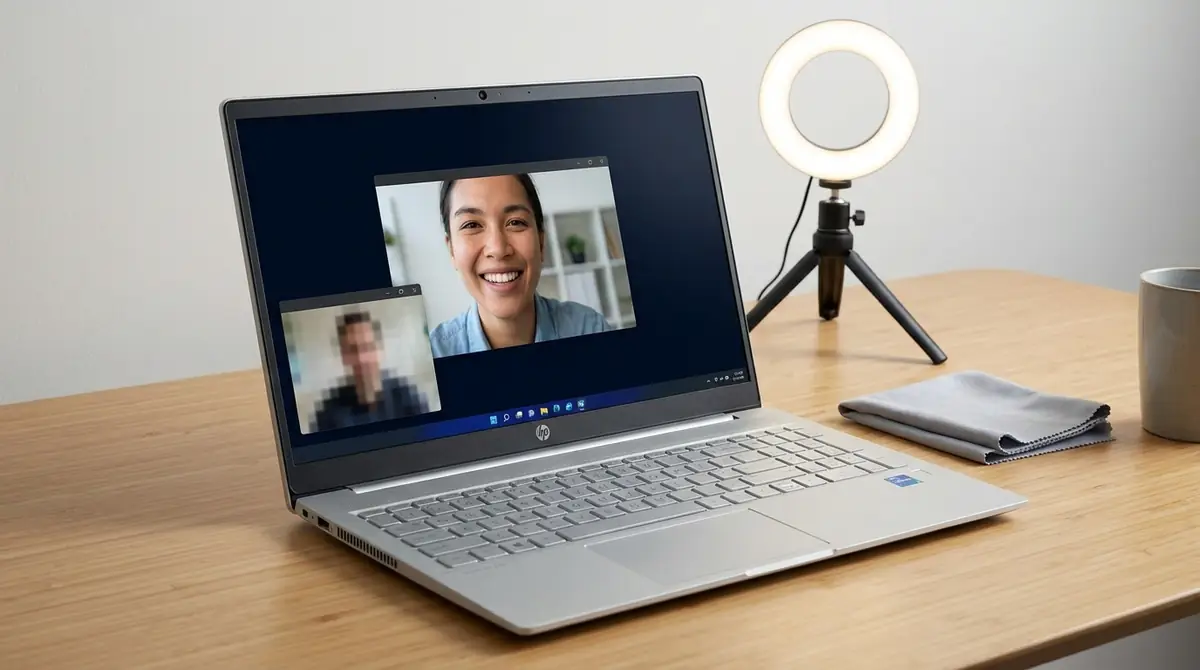 HP内蔵カメラの画質を改善する方法