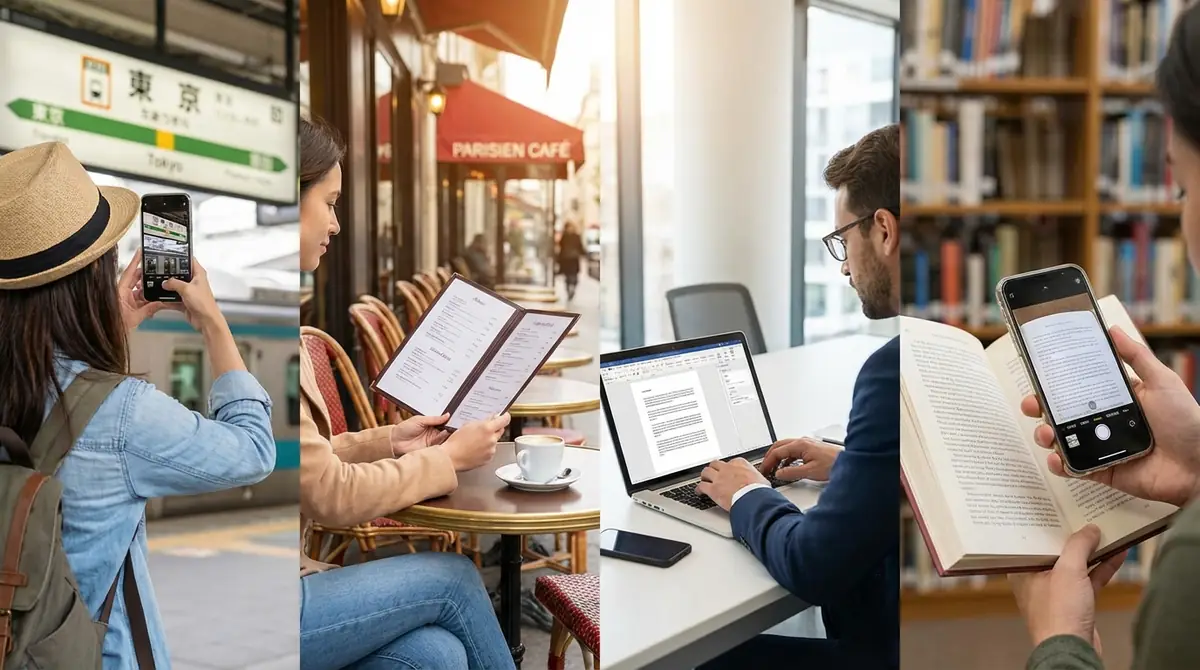 【シーン別】Google翻訳カメラの便利な活用例