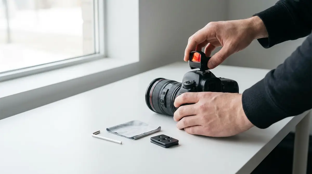 カメラ照準器の取り付け方【3ステップで完了】