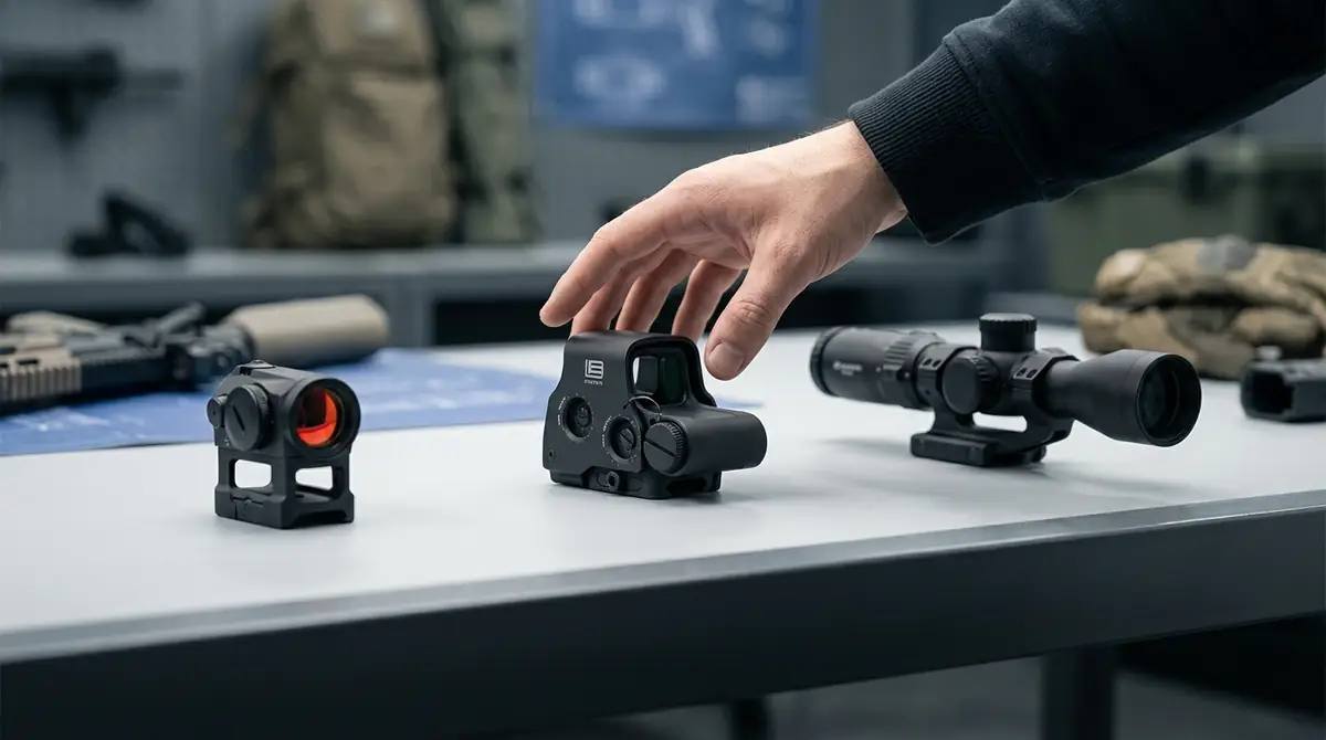 照準器を選ぶ際の3つのポイント