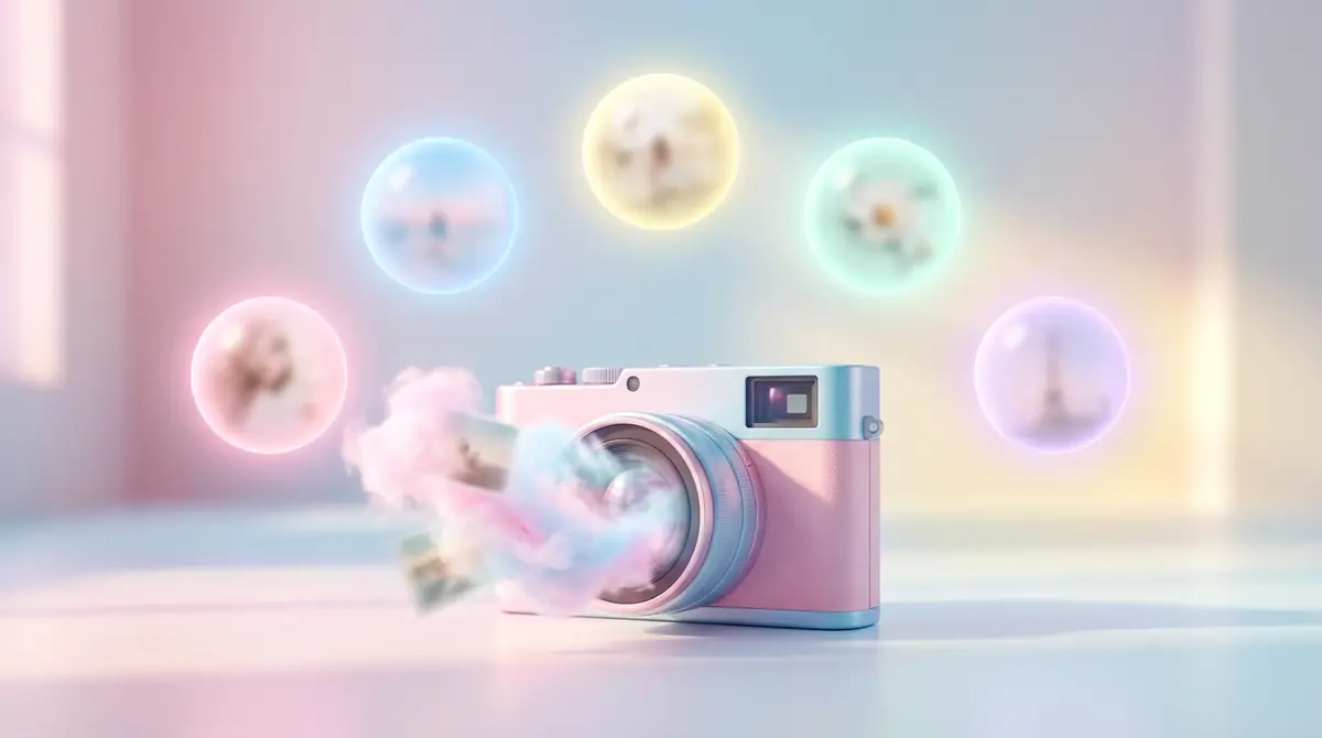 わたあめカメラの使い方を5ステップでマスターしよう