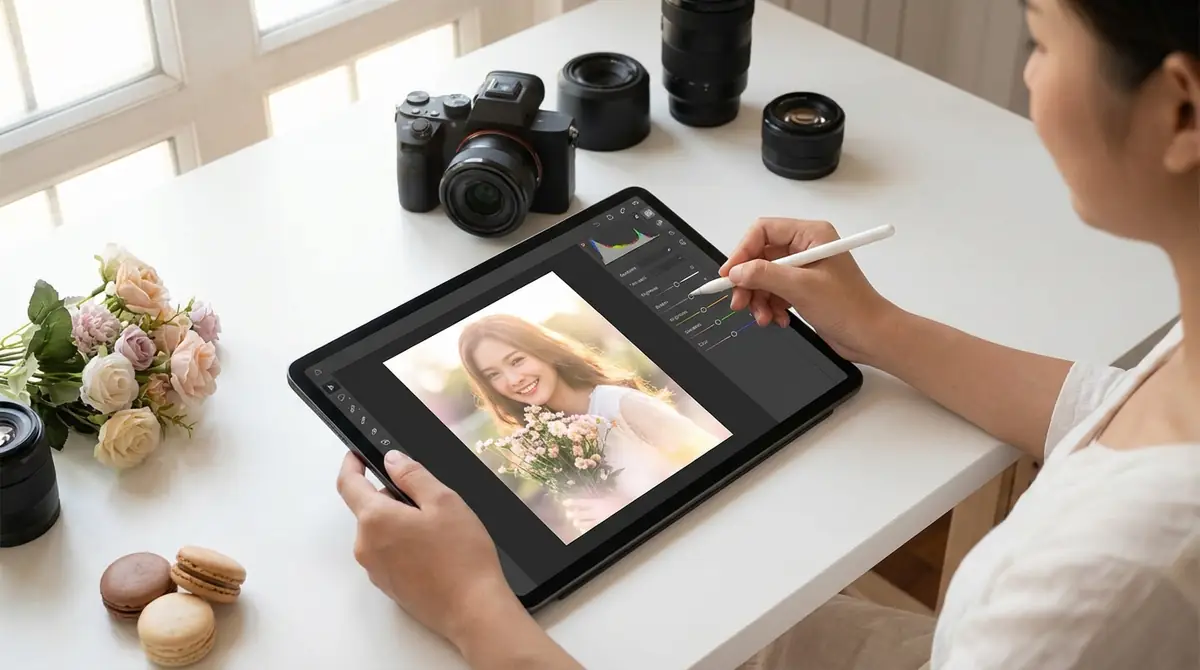 撮影後にさらに可愛く仕上げる加工テクニック