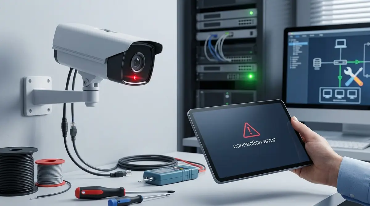 【トラブル解決】防犯カメラが使えないときの対処法