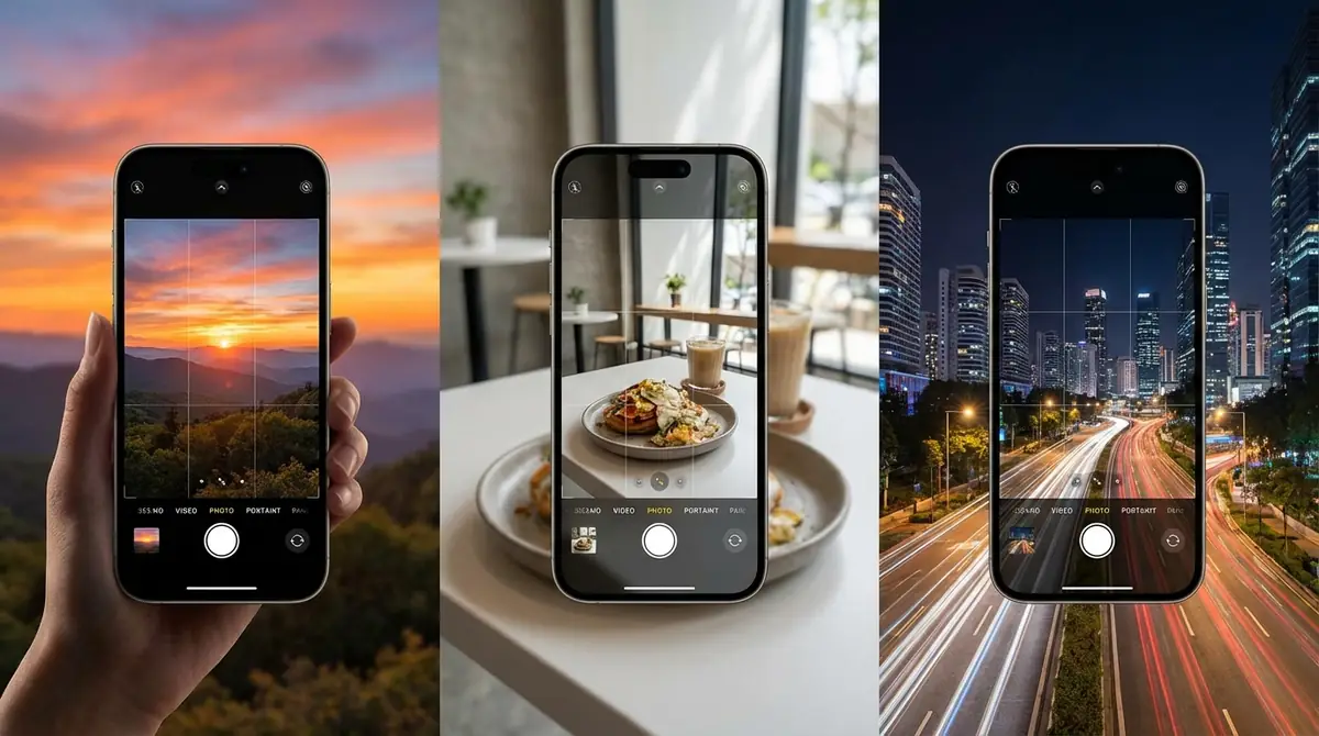 【シーン別】iPhone 15カメラで綺麗に撮るコツ