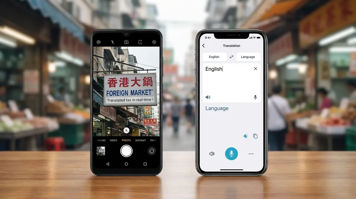 Google翻訳カメラとApple翻訳の違い