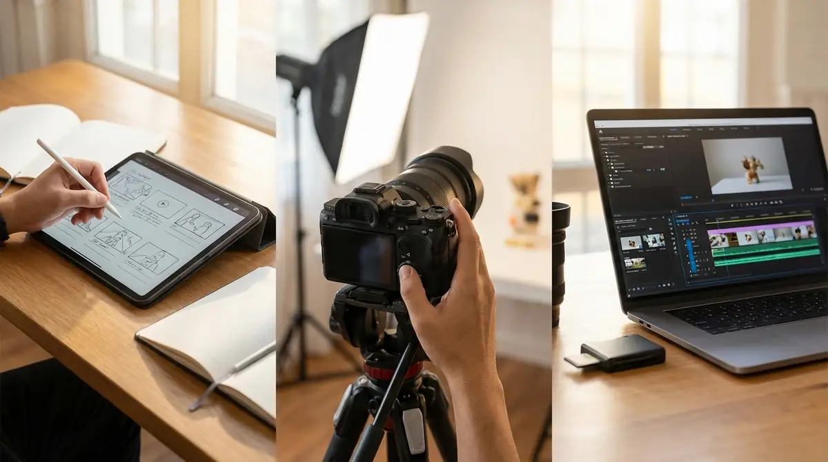 動画を撮影する手順