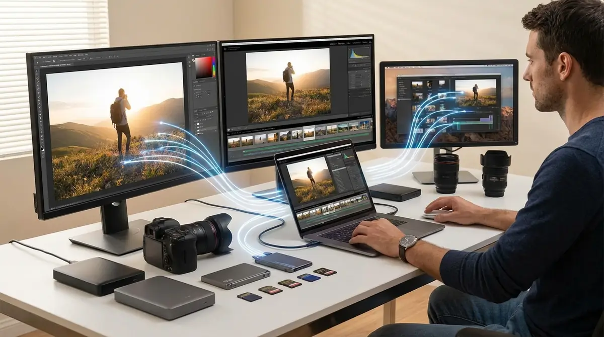 撮影した写真・動画の保存先と管理方法