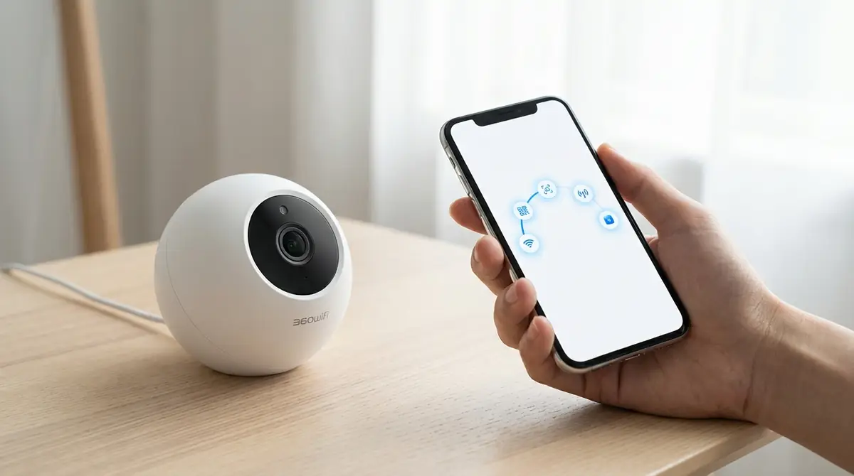 360wifi カメラ4の初期設定手順｜5STEPで完了【図解付き】