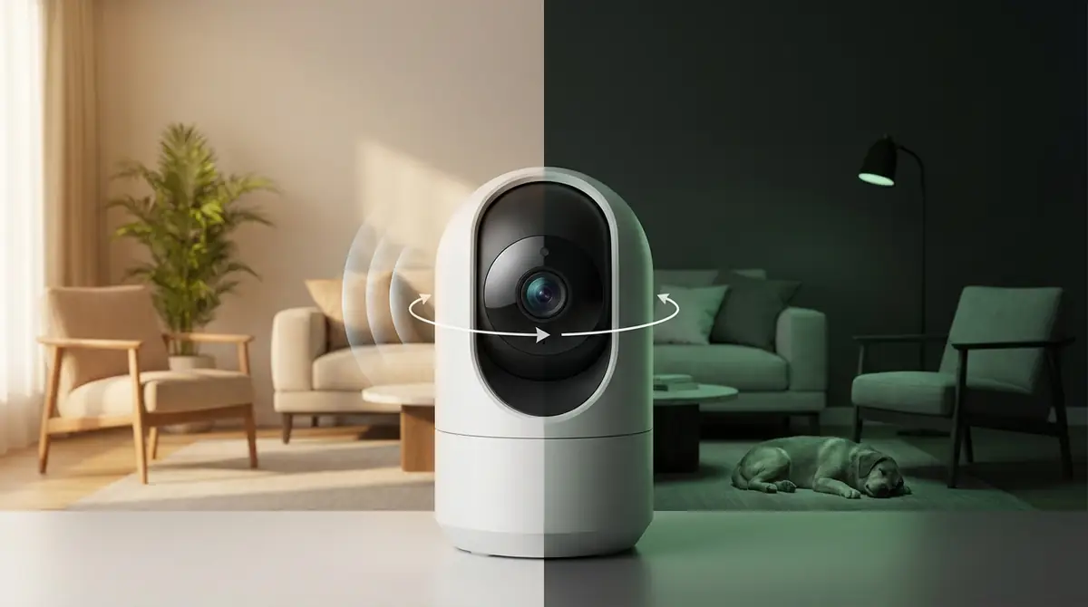 便利機能の使い方｜双方向通話・パンチルト・暗視モード