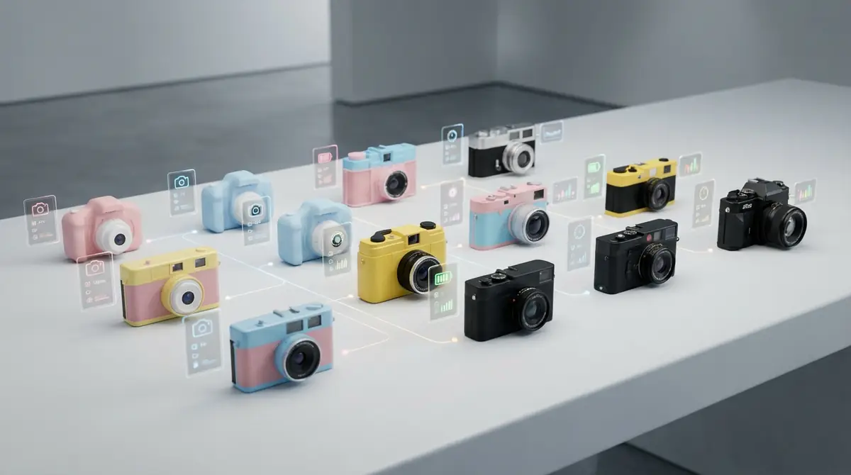 ケンコートイカメラの基本スペック早見表