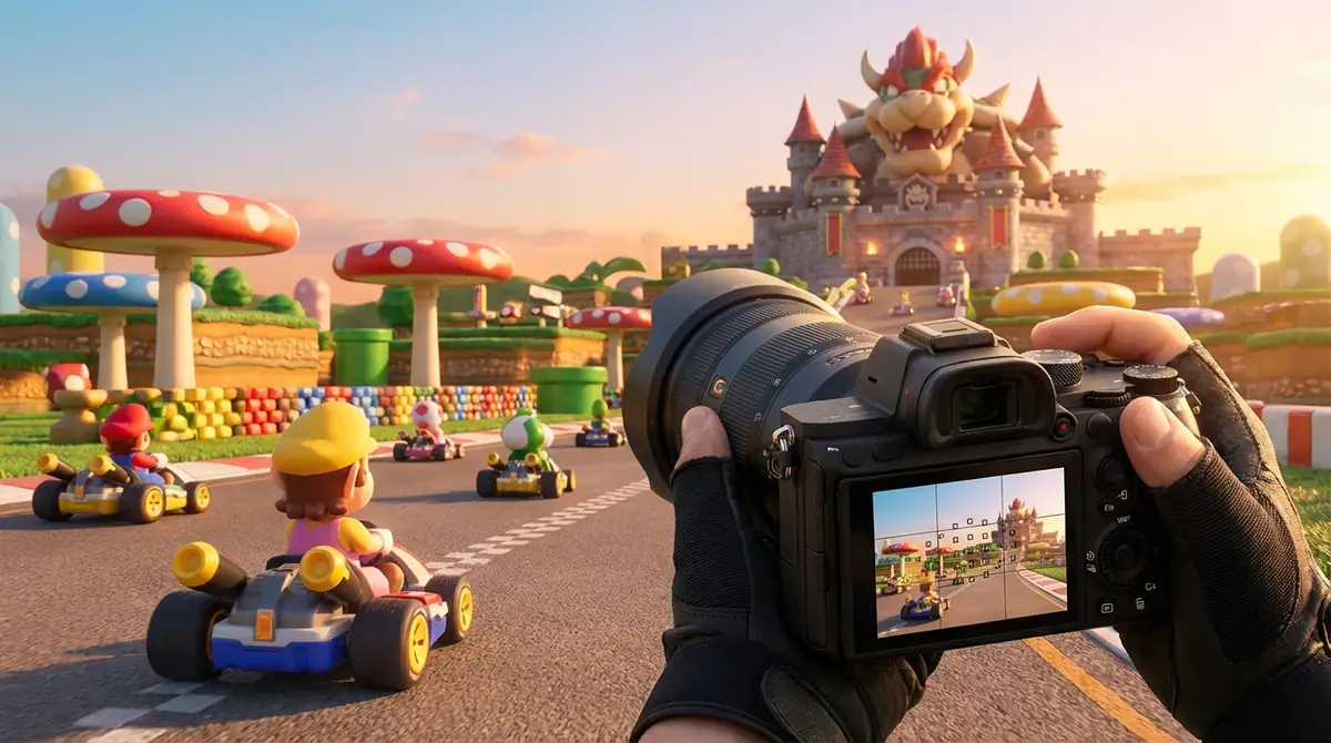 マリオカートワールドのカメラ機能でできること