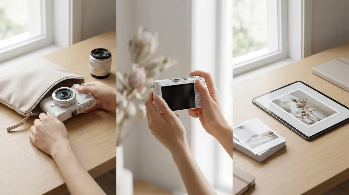 清楚カメラの使い方は3ステップで完了【結論】