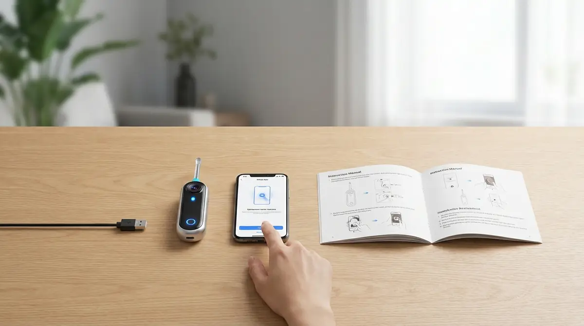 耳かきカメラの使い方【準備編】3つのセットアップ手順