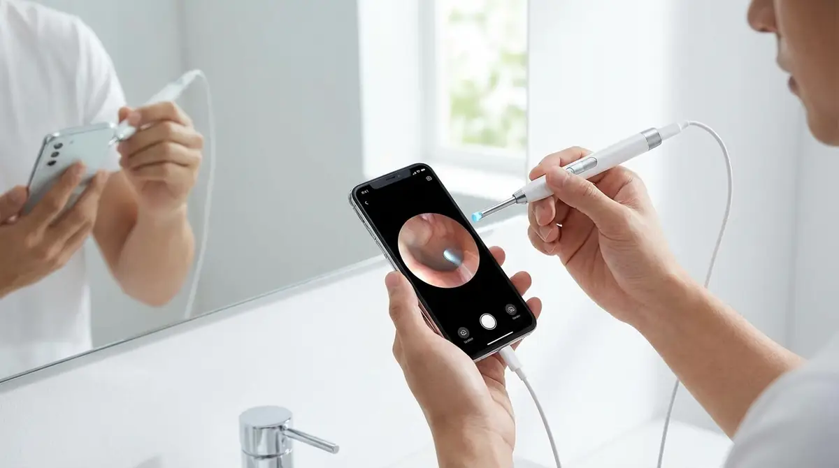 耳かきカメラの使い方【実践編】一人でも安全にできるコツ