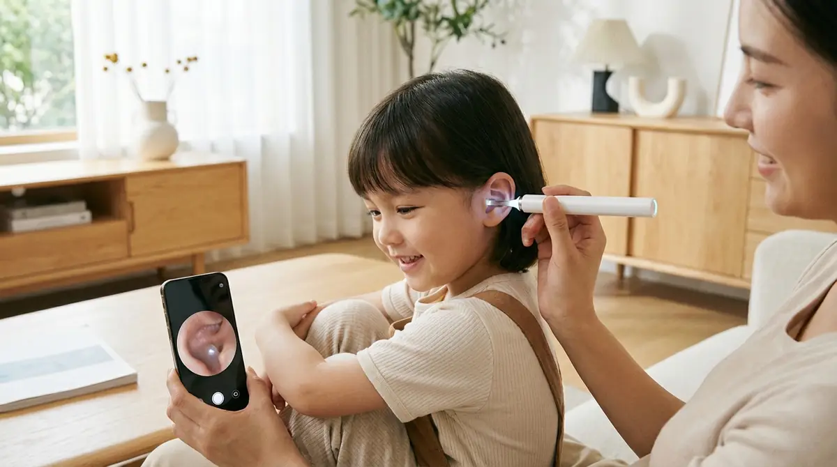 子どもへの耳かきカメラの使い方と注意点