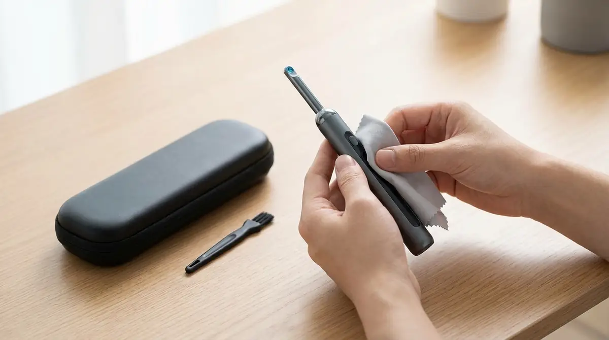 耳かきカメラの使い方【メンテナンス編】正しい手入れと保管