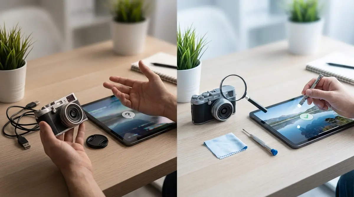 ミニカメラのよくあるトラブルと解決法【FAQ】