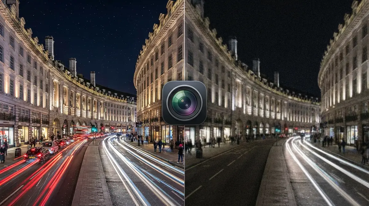 夜撮カメラとは?標準カメラとの違いを30秒で解説