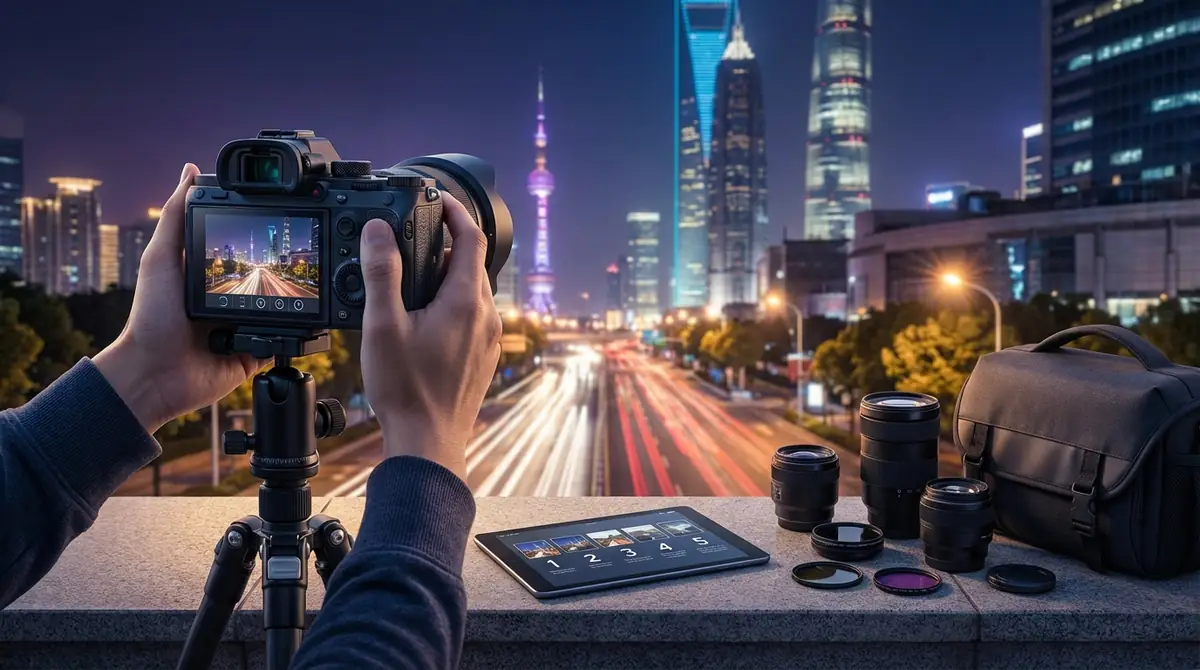 夜撮カメラの使い方【実践編】基本的な撮影手順5ステップ