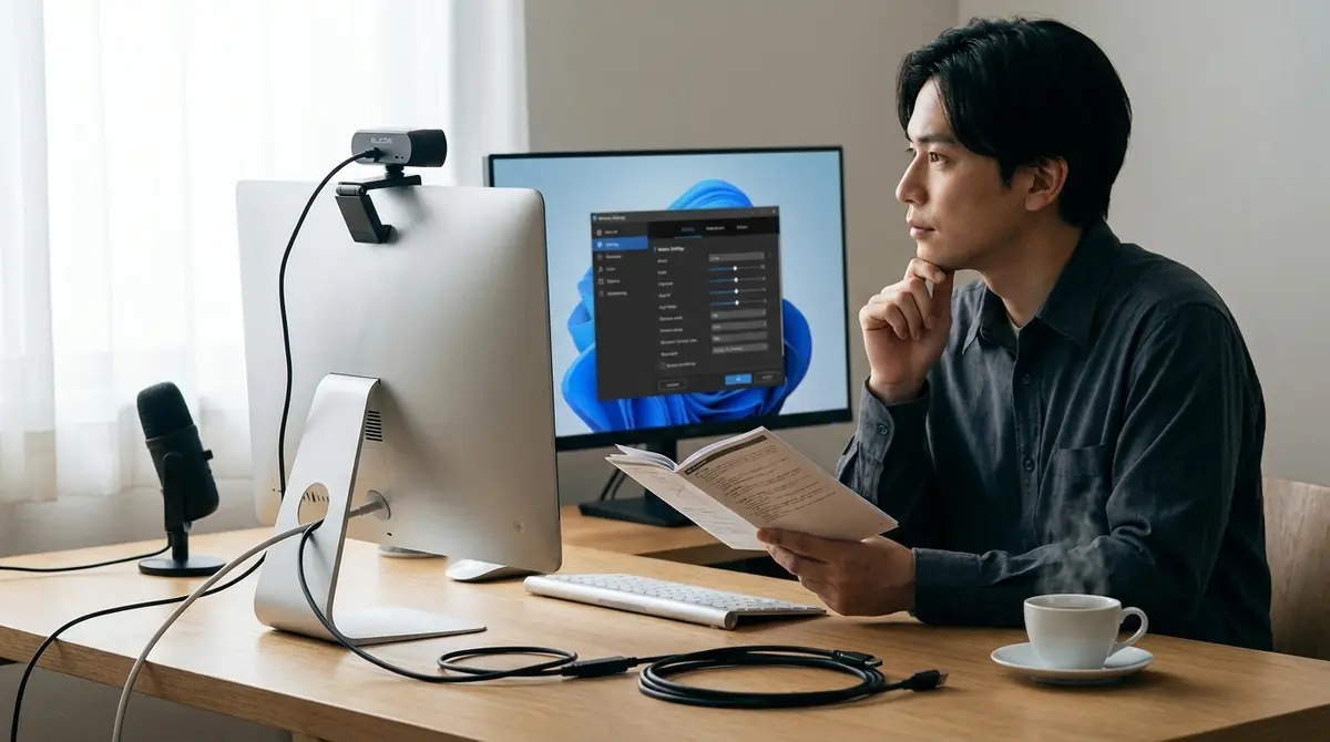 エレコムWebカメラの使い方でよくある質問