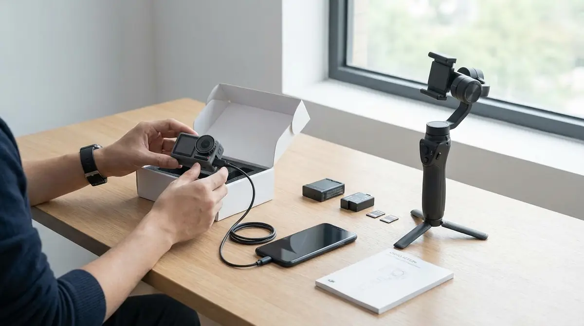 DJIカメラの使い方｜初期設定と準備