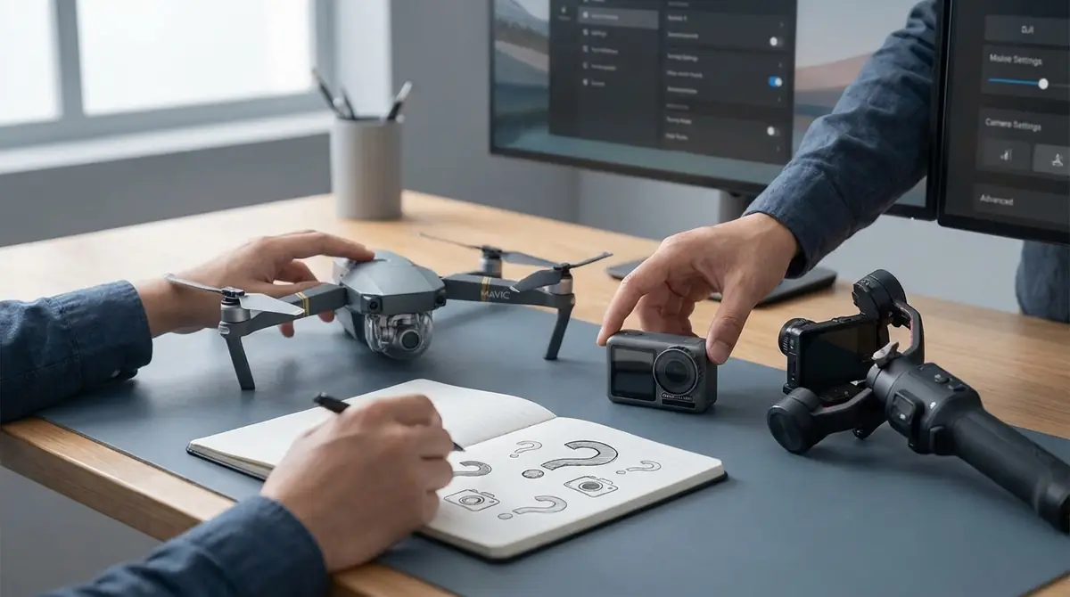 DJIカメラの使い方でよくある質問（FAQ）