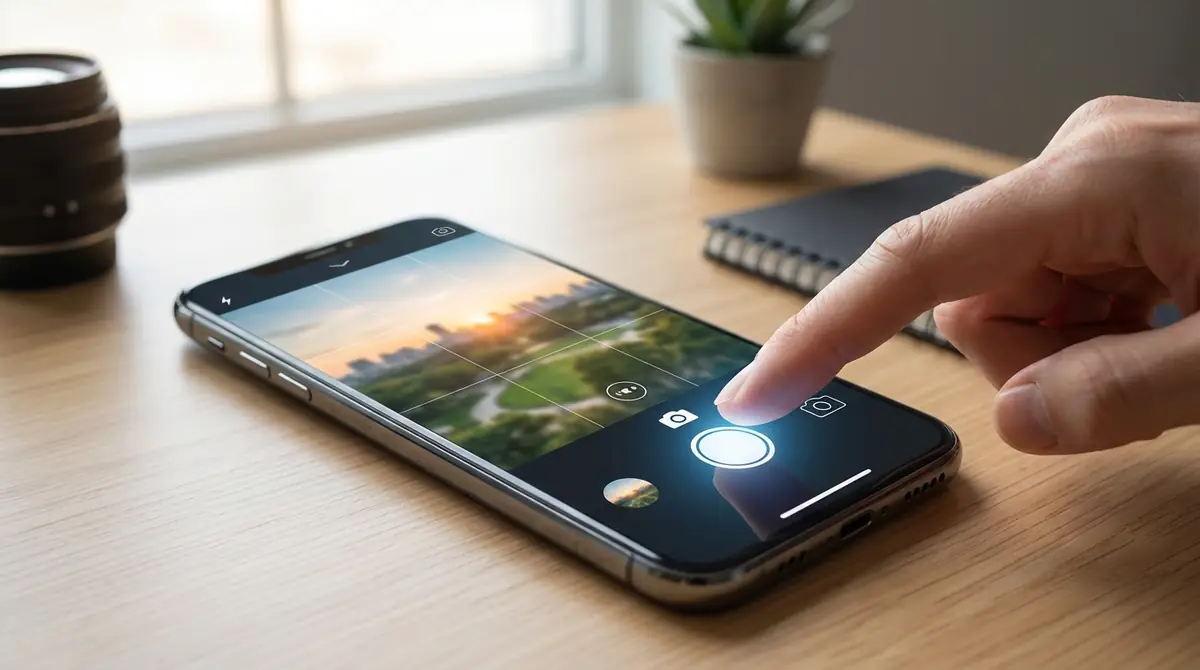 カメラアプリの起動方法と画面の見方