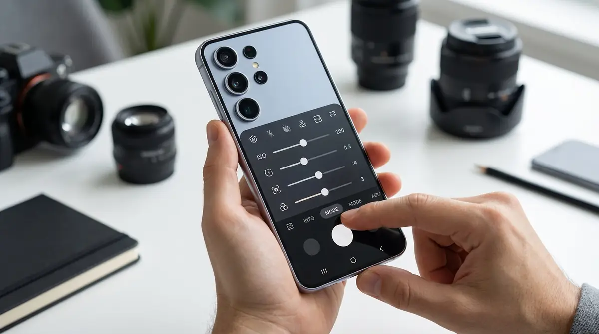 Galaxy S25カメラの基本設定と操作方法