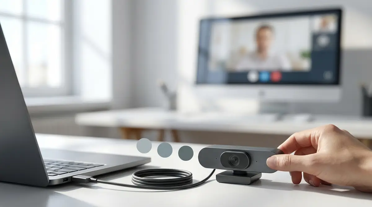 eMeet Webカメラの接続方法【3ステップで完了】