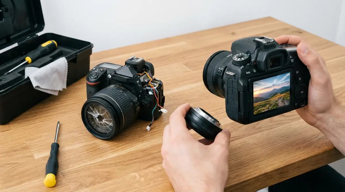 カメラのよくあるトラブルと解決方法